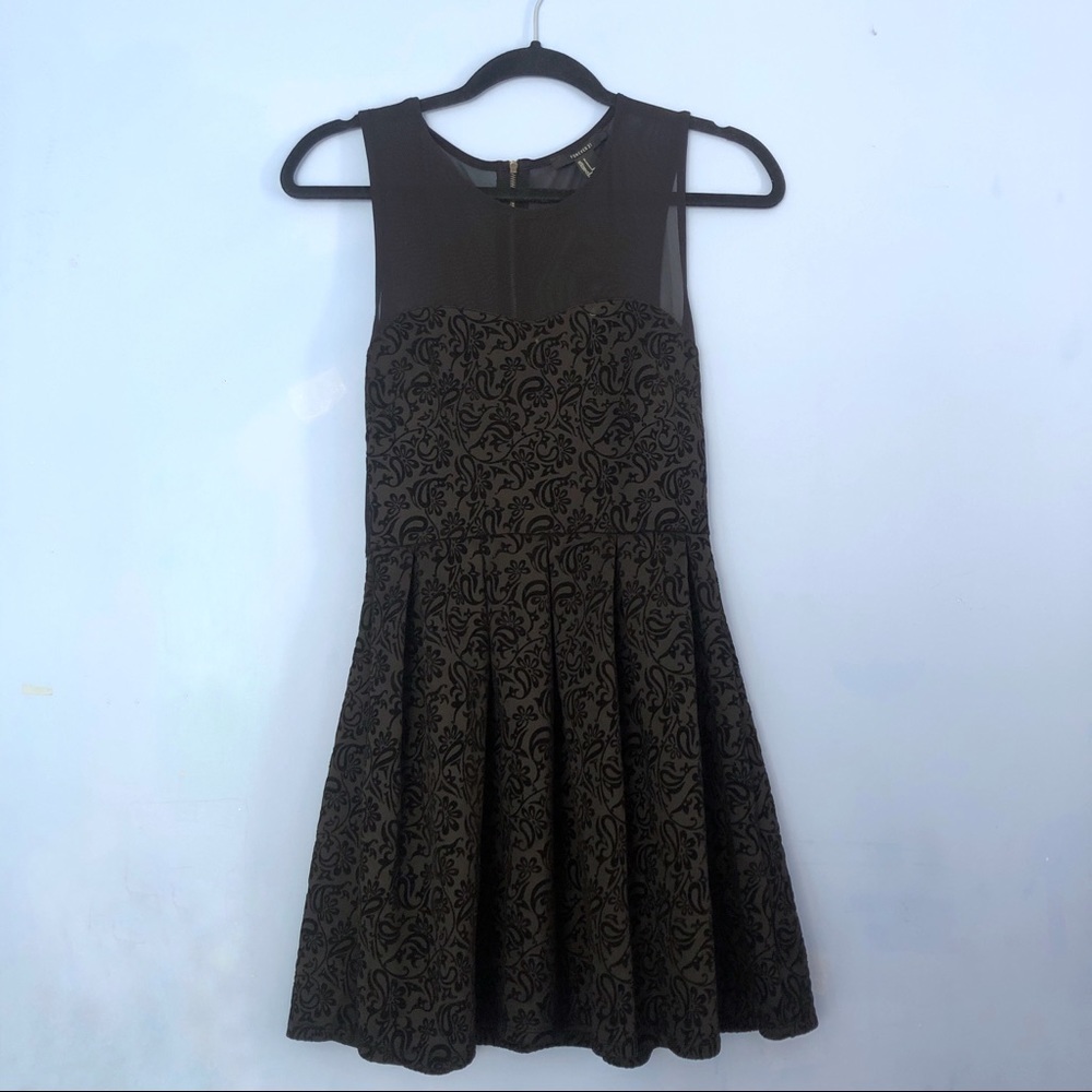 Forever21 cocktail black dress